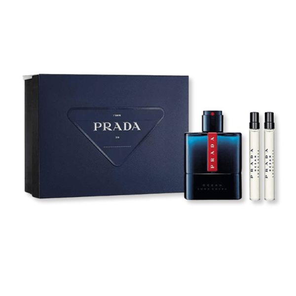 PRADA Luna Rossa Ocean Gift Set Eau de Toilette (100ml+10ml*2)